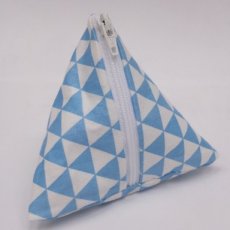 Piramidezakje Triangle Blauw